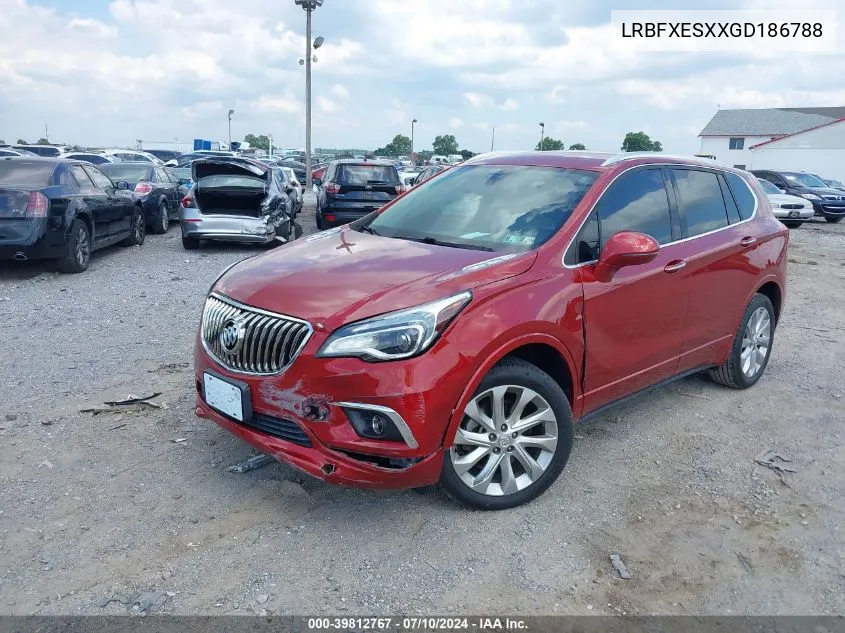 2016 Buick Envision Premium I VIN: LRBFXESXXGD186788 Lot: 39812767