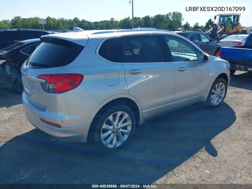 LRBFXESX2GD167099 2016 Buick Envision Premium I