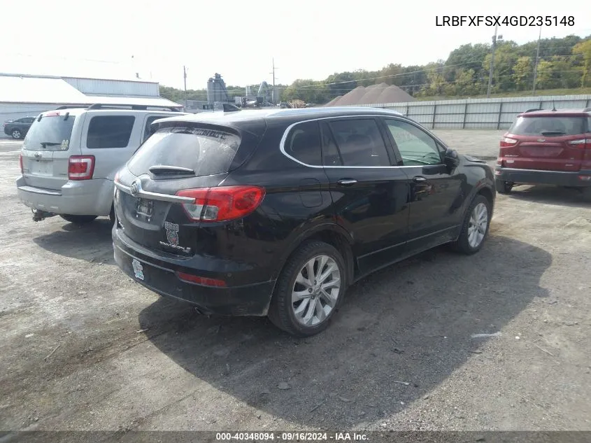 LRBFXFSX4GD235148 2016 Buick Envision Premium Ii