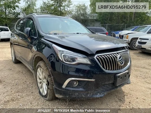 LRBFXDSA6HD095279 2017 Buick Envision