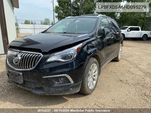 LRBFXDSA6HD095279 2017 Buick Envision