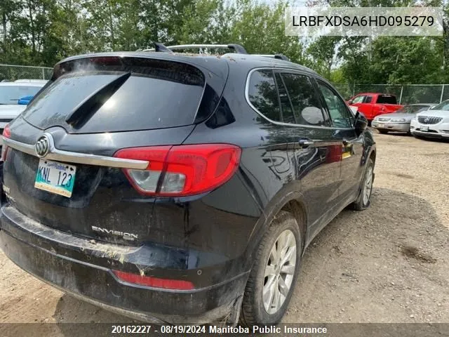 LRBFXDSA6HD095279 2017 Buick Envision