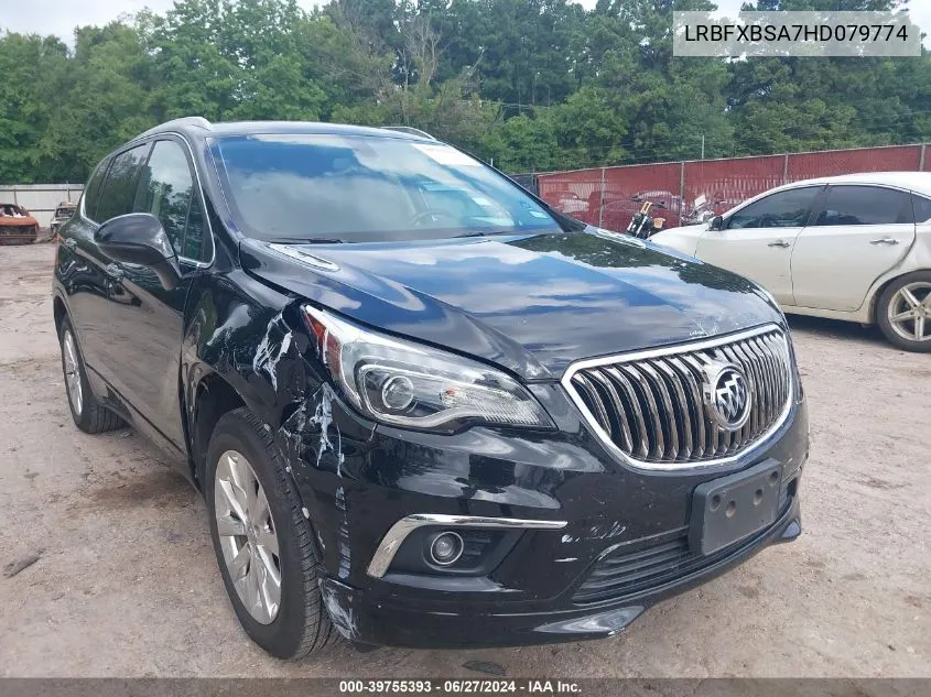 2017 Buick Envision Essence VIN: LRBFXBSA7HD079774 Lot: 39755393