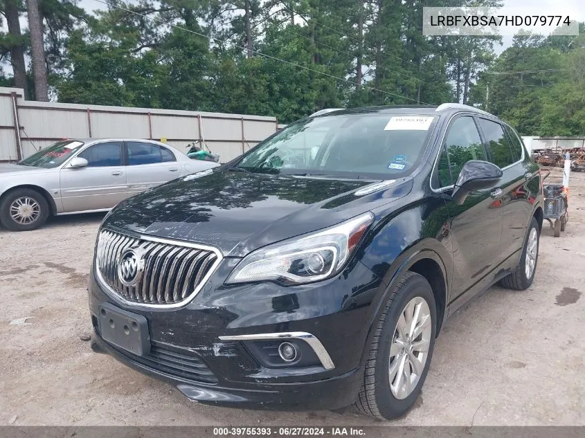 2017 Buick Envision Essence VIN: LRBFXBSA7HD079774 Lot: 39755393