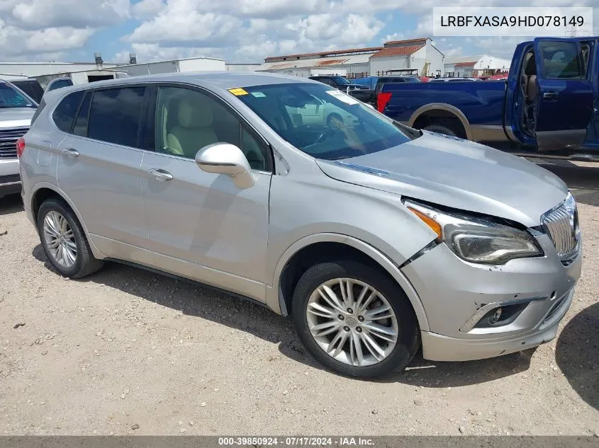 LRBFXASA9HD078149 2017 Buick Envision Preferred