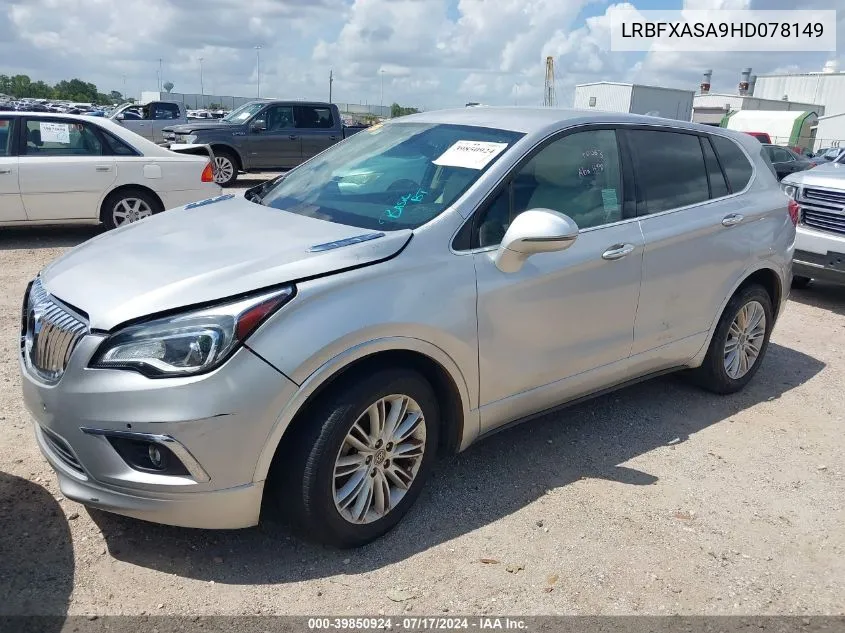 LRBFXASA9HD078149 2017 Buick Envision Preferred