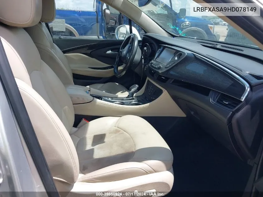 LRBFXASA9HD078149 2017 Buick Envision Preferred