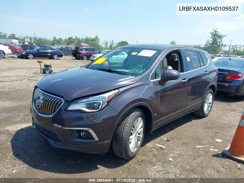 LRBFXASAXHD109537 2017 Buick Envision Preferred