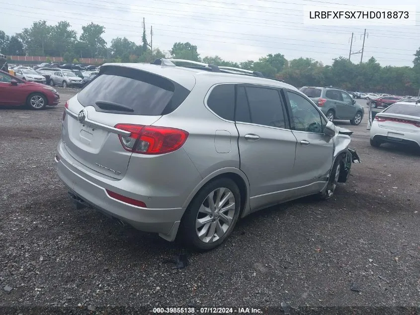 2017 Buick Envision Premium Ii VIN: LRBFXFSX7HD018873 Lot: 39855138