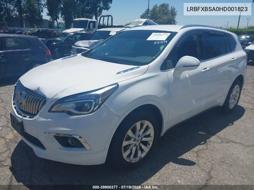 2017 Buick Envision Essence VIN: LRBFXBSA0HD001823 Lot: 39900377