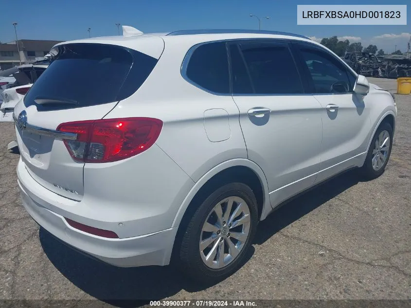 2017 Buick Envision Essence VIN: LRBFXBSA0HD001823 Lot: 39900377