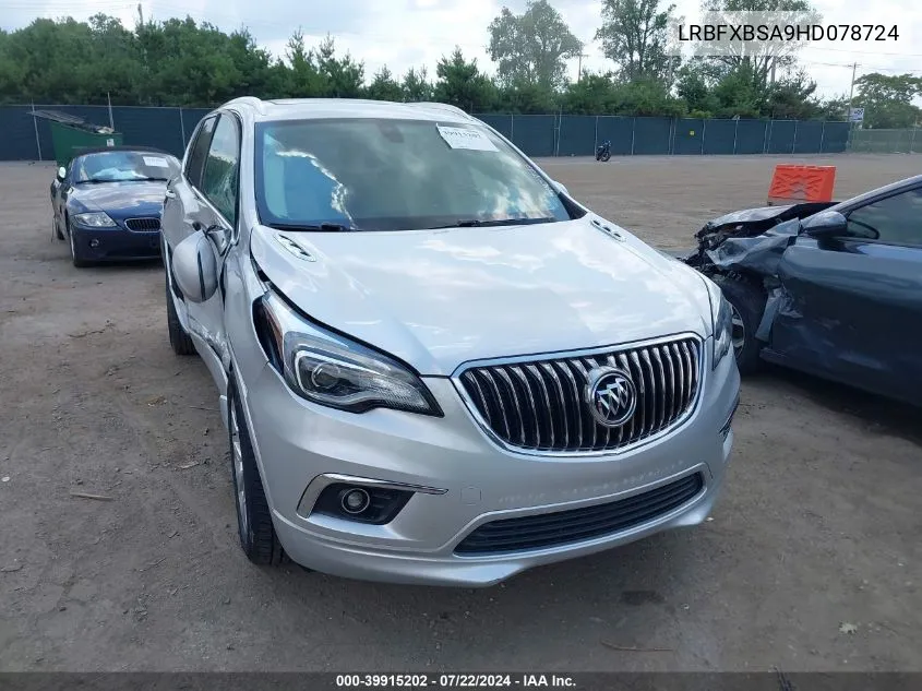 2017 Buick Envision Essence VIN: LRBFXBSA9HD078724 Lot: 39915202