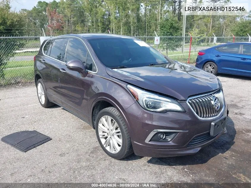 LRBFXASA6HD152546 2017 Buick Envision Preferred