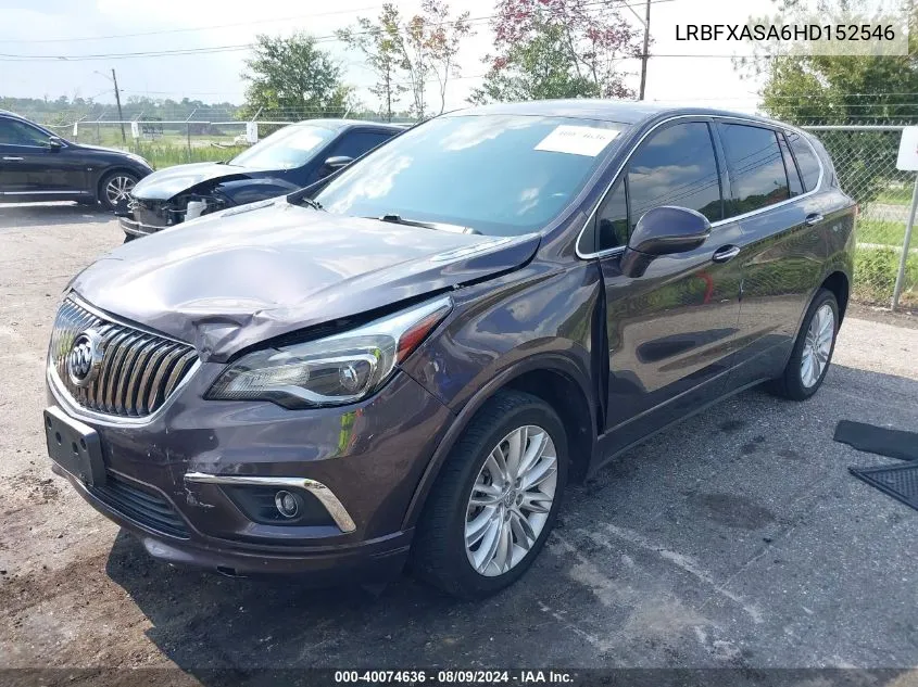 LRBFXASA6HD152546 2017 Buick Envision Preferred