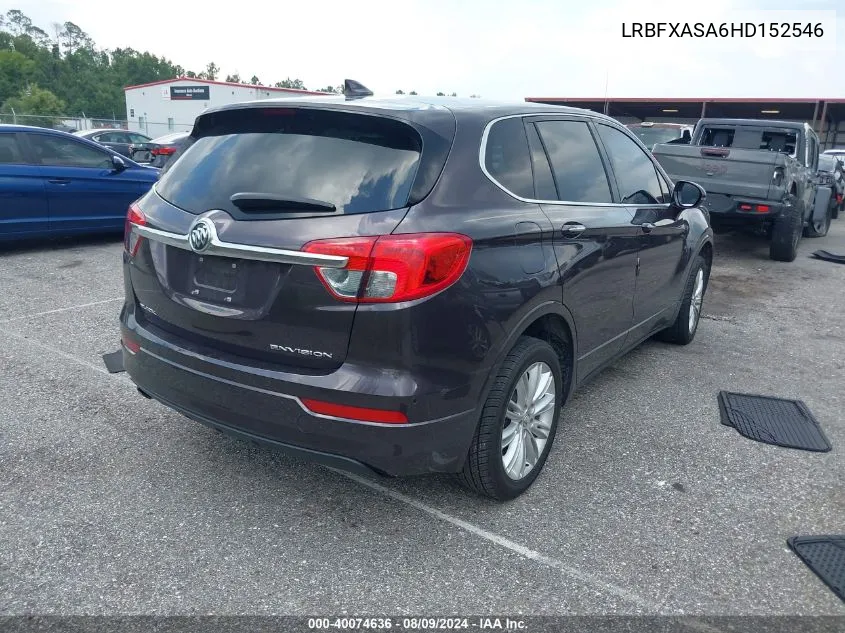 LRBFXASA6HD152546 2017 Buick Envision Preferred