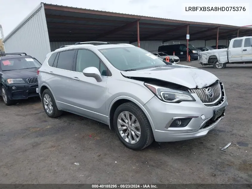 2017 Buick Envision Essence VIN: LRBFXBSA8HD075376 Lot: 40185295