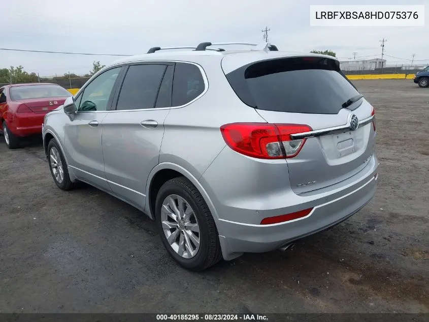 2017 Buick Envision Essence VIN: LRBFXBSA8HD075376 Lot: 40185295