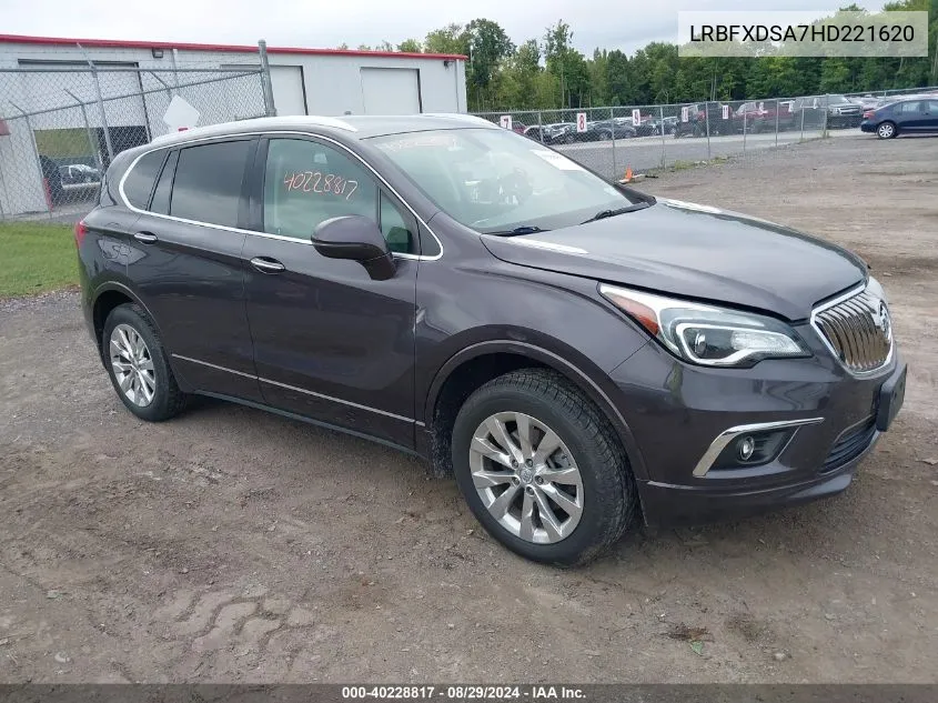 2017 Buick Envision Essence VIN: LRBFXDSA7HD221620 Lot: 40228817