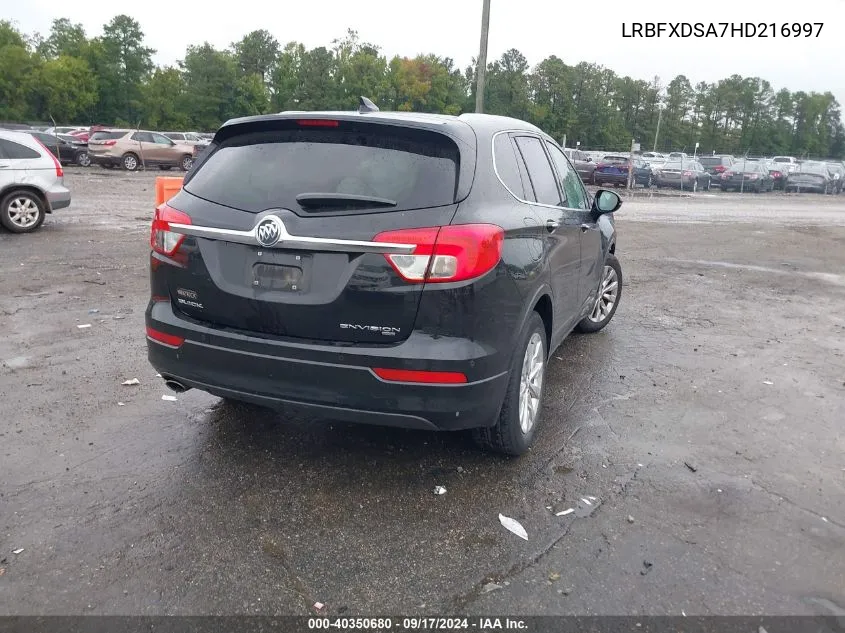 2017 Buick Envision Essence VIN: LRBFXDSA7HD216997 Lot: 40350680