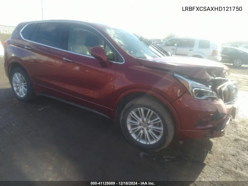2017 Buick Envision Preferred VIN: LRBFXCSAXHD121750 Lot: 41125089