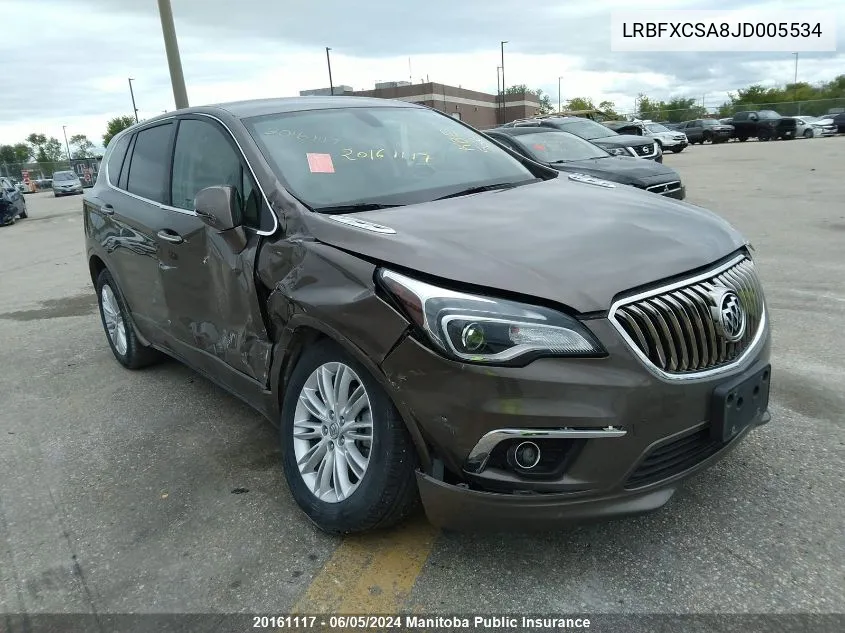 LRBFXCSA8JD005534 2018 Buick Envision