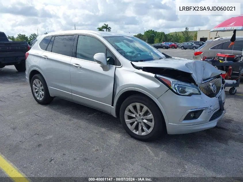 2018 Buick Envision Essence VIN: LRBFX2SA9JD060021 Lot: 40051147