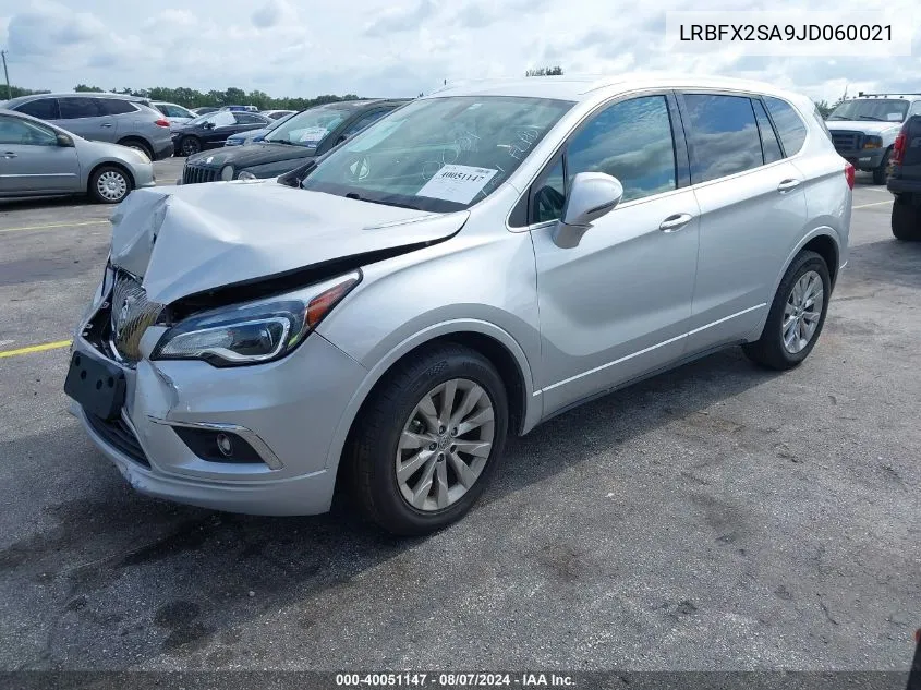 2018 Buick Envision Essence VIN: LRBFX2SA9JD060021 Lot: 40051147