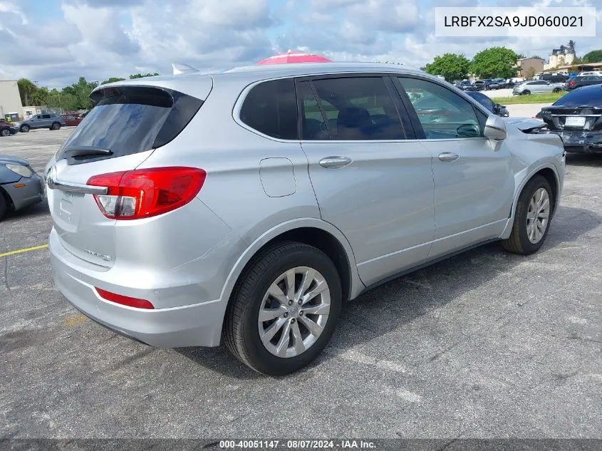 2018 Buick Envision Essence VIN: LRBFX2SA9JD060021 Lot: 40051147