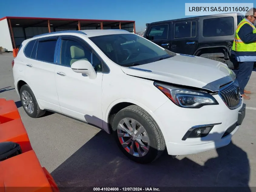 2018 Buick Envision Essence VIN: LRBFX1SA5JD116062 Lot: 41024608