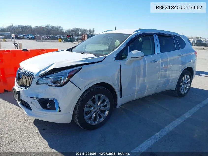 2018 Buick Envision Essence VIN: LRBFX1SA5JD116062 Lot: 41024608