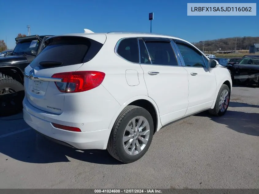 2018 Buick Envision Essence VIN: LRBFX1SA5JD116062 Lot: 41024608