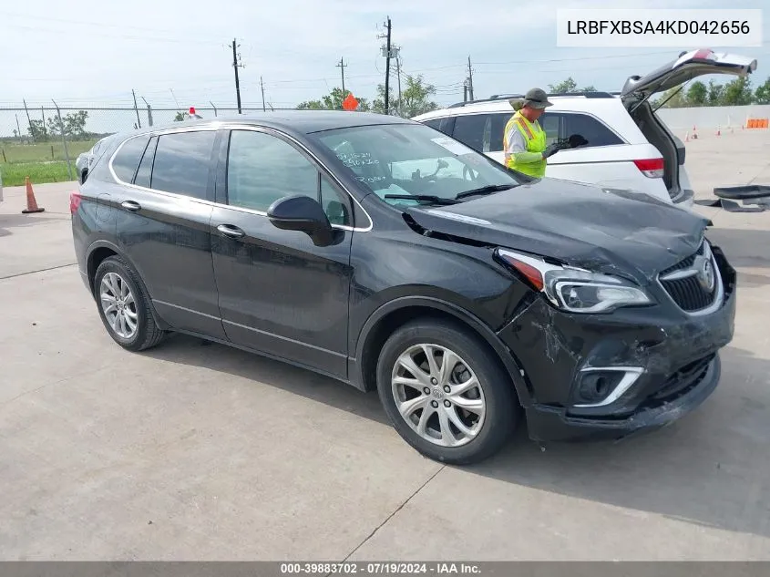 LRBFXBSA4KD042656 2019 Buick Envision Fwd Preferred