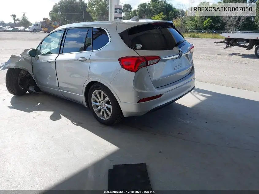 LRBFXCSA5KD007050 2019 Buick Envision Fwd Essence