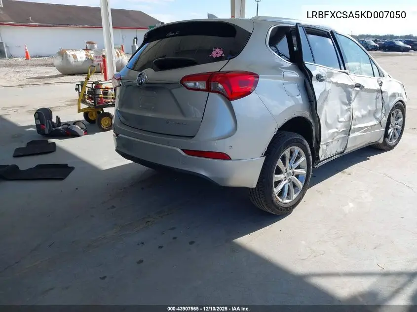 LRBFXCSA5KD007050 2019 Buick Envision Fwd Essence