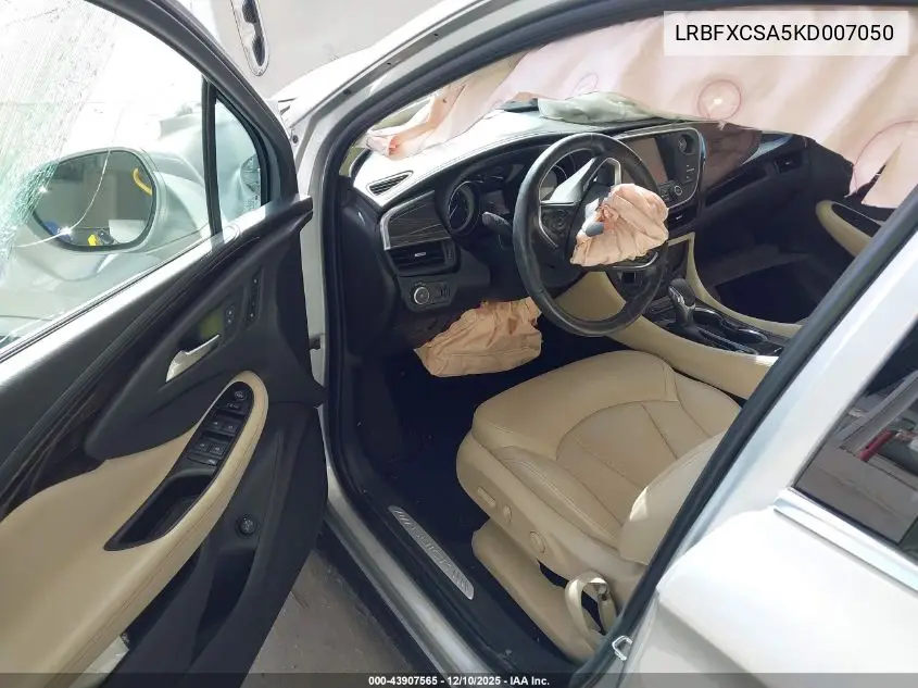 LRBFXCSA5KD007050 2019 Buick Envision Fwd Essence