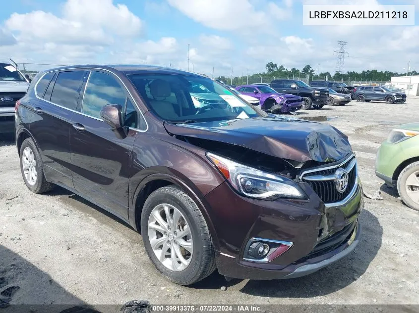 LRBFXBSA2LD211218 2020 Buick Envision Fwd Preferred