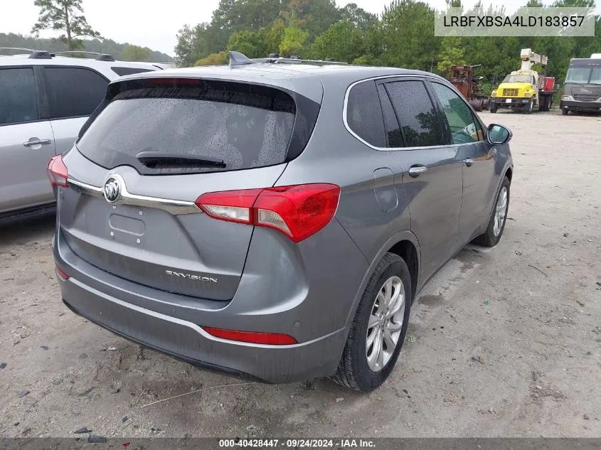 LRBFXBSA4LD183857 2020 Buick Envision Fwd Preferred