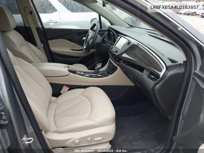 2020 Buick Envision Fwd Preferred VIN: LRBFXBSA4LD183857 Lot: 40428447