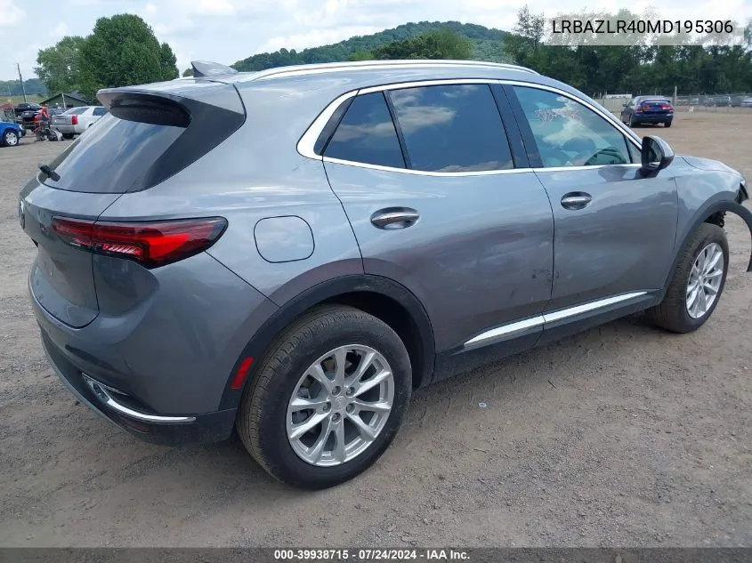 LRBAZLR40MD195306 2021 Buick Envision Fwd Preferred