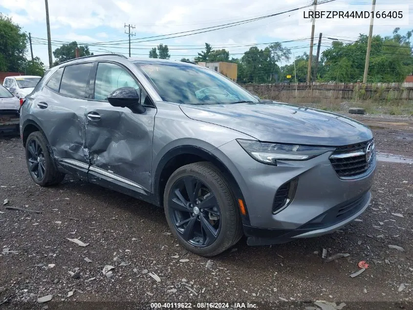 2021 Buick Envision Awd Essence VIN: LRBFZPR44MD166405 Lot: 40119622