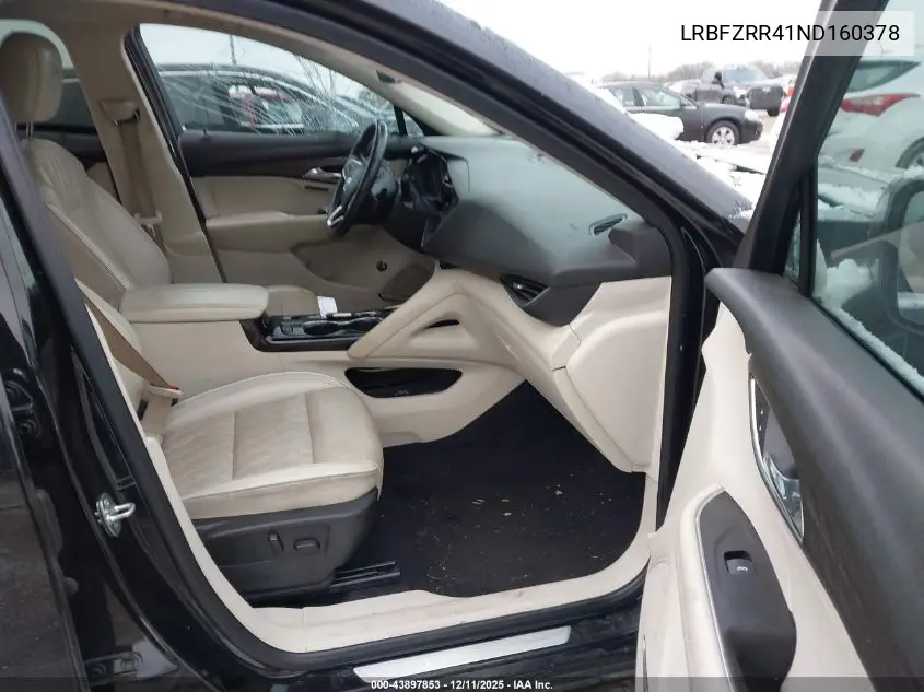 LRBFZRR41ND160378 2022 Buick Envision Fwd Avenir