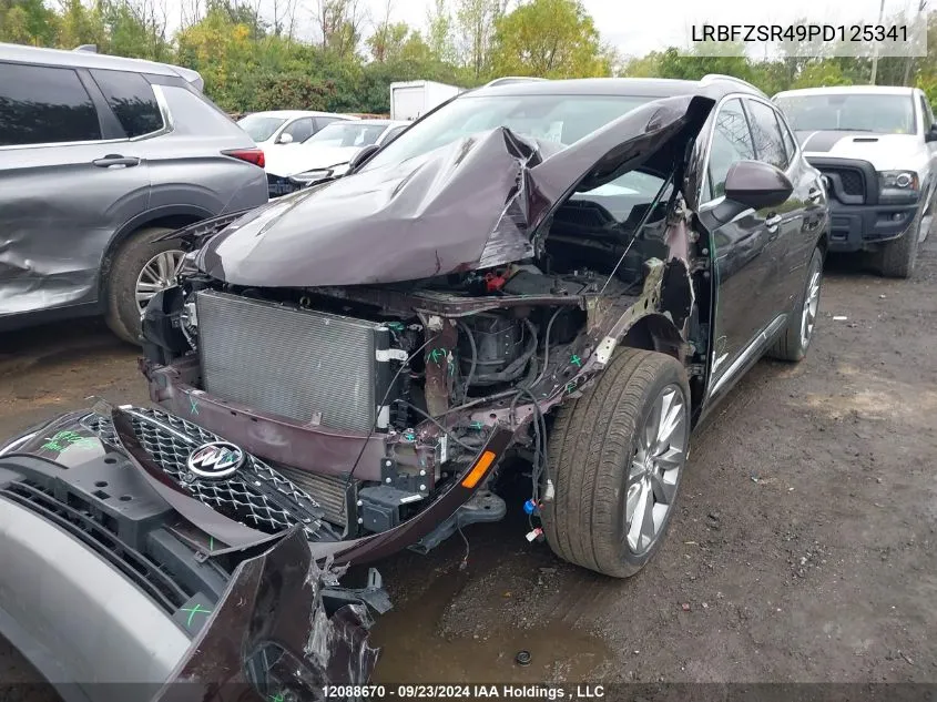 2023 Buick Envision VIN: LRBFZSR49PD125341 Lot: 12088670