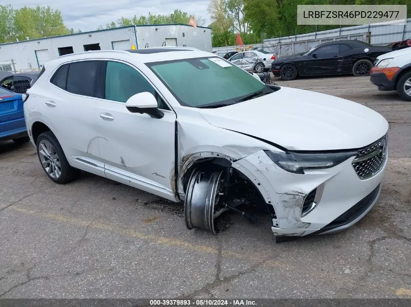 2023 Buick Envision Avenir Awd VIN: LRBFZSR46PD229477 Lot: 39379893