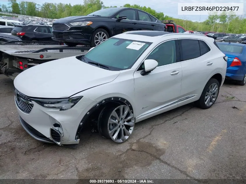 2023 Buick Envision Avenir Awd VIN: LRBFZSR46PD229477 Lot: 39379893