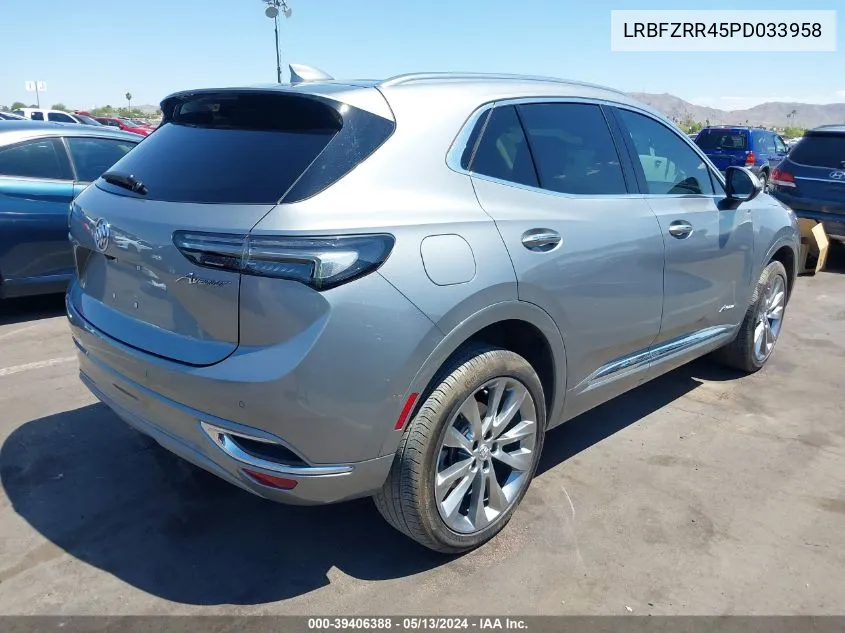 LRBFZRR45PD033958 2023 Buick Envision Avenir Fwd