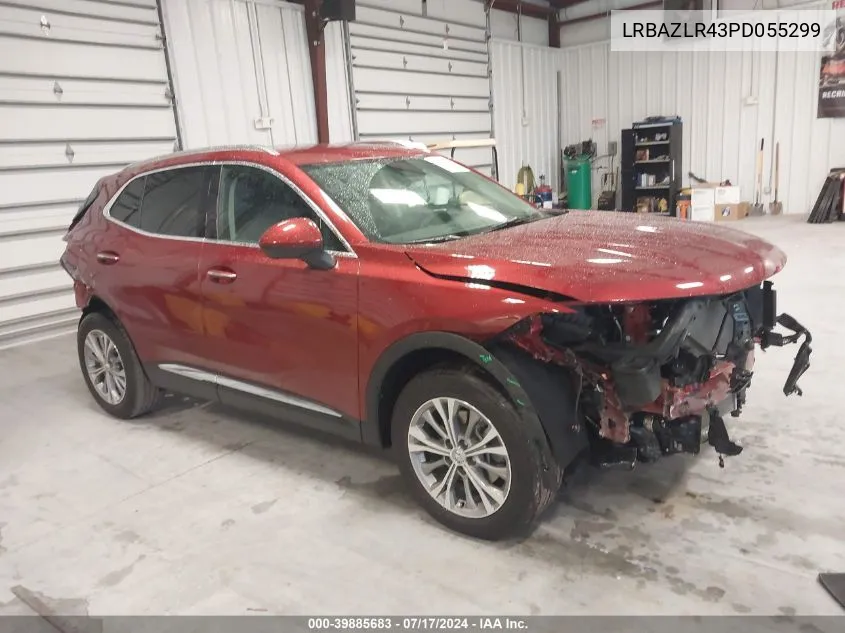 2023 Buick Envision Preferred Fwd VIN: LRBAZLR43PD055299 Lot: 39885683