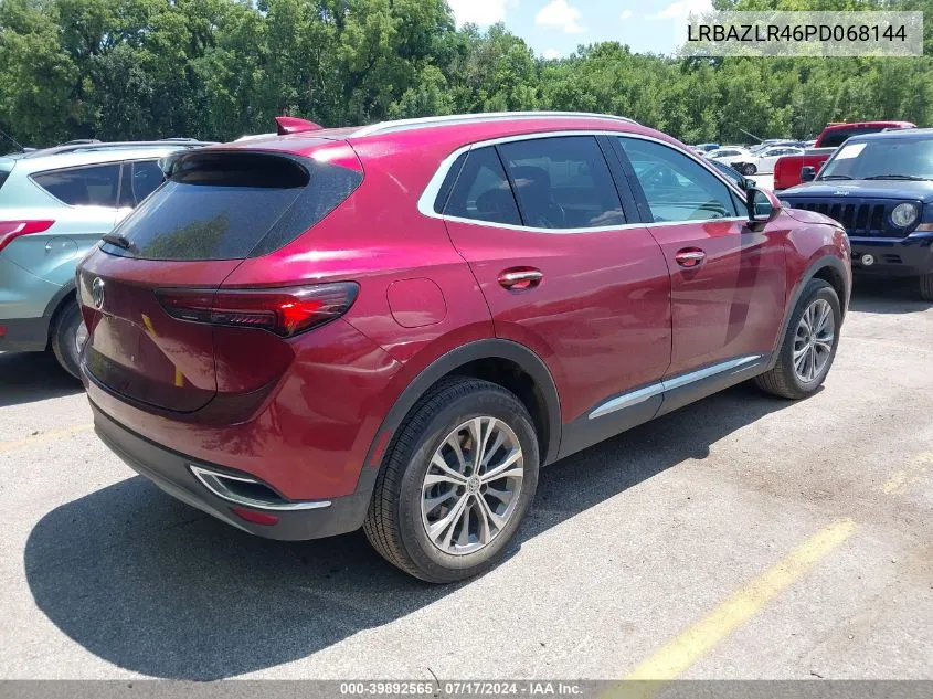 2023 Buick Envision Preferred Fwd VIN: LRBAZLR46PD068144 Lot: 39892565