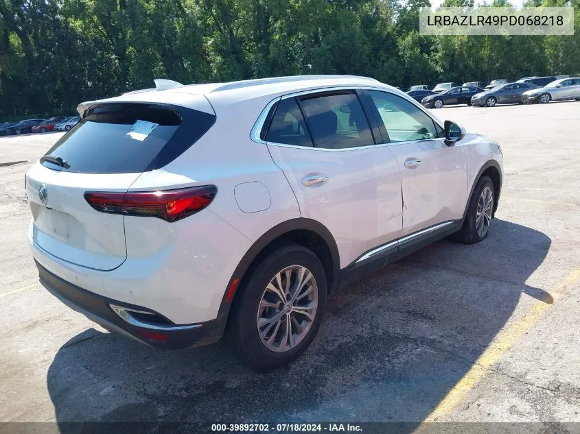 2023 Buick Envision Preferred Fwd VIN: LRBAZLR49PD068218 Lot: 39892702