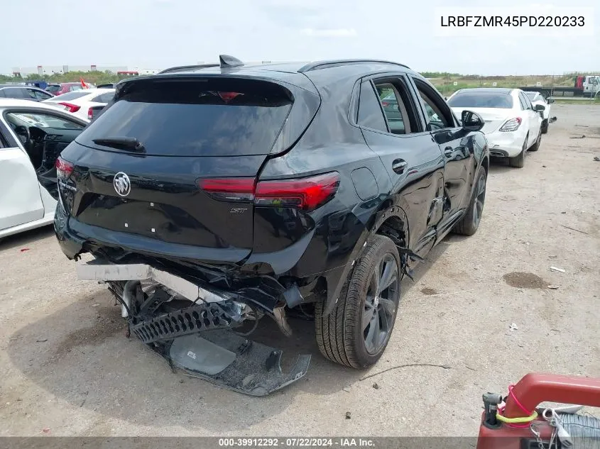 2023 Buick Envision Preferred Awd VIN: LRBFZMR45PD220233 Lot: 39912292