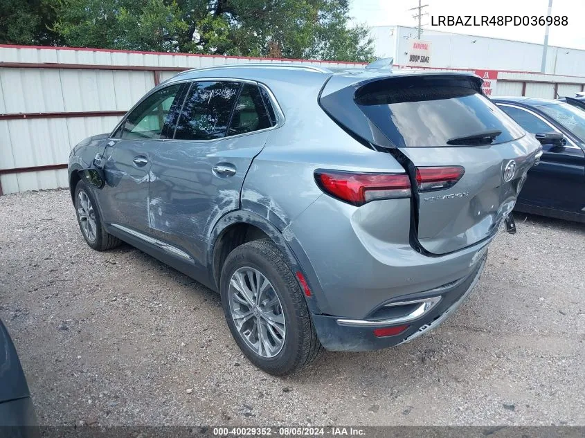 LRBAZLR48PD036988 2023 Buick Envision Preferred Fwd